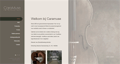 Desktop Screenshot of caramuse.be